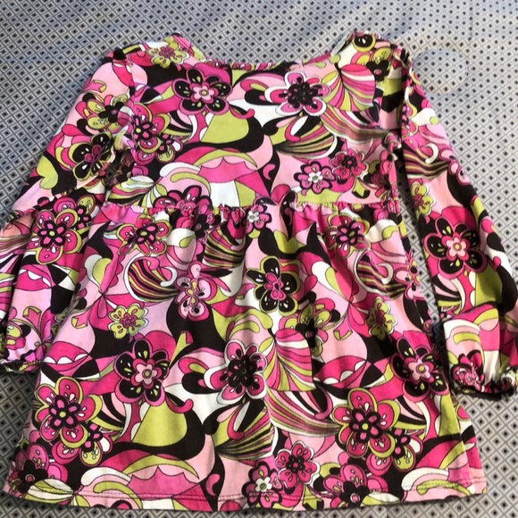 Girl’s Long sleeve floral top size 5 ‘Girlfriends’ - Picture 6 of 7